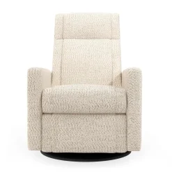 Rocking and Swivel Armchair Nelly - Puppy Sand