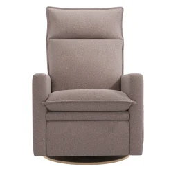 Rocking and Swivel Armchair Arya - Arlo Beige