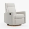 Rocking and Swivel Armchair Nelly - Alta™ 10 091 / Natural (Clement Exclusive)