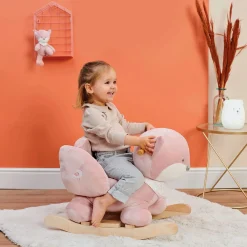 Rocking Toy Fox Alice - Pink
