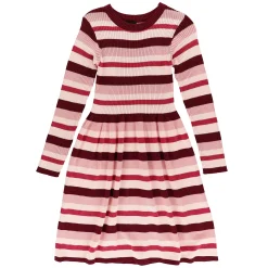Romance Striped Knit Dress7-14