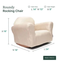 Roundy Kids Rocking Chair - Beige