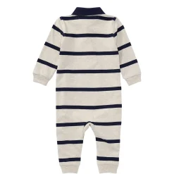 Rugby Stripe Romper Nb-12m