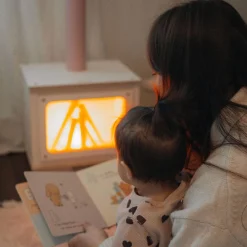 Rustik Fireplace - Naturel/Pink