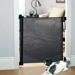 Safety Gate Retractable - Black