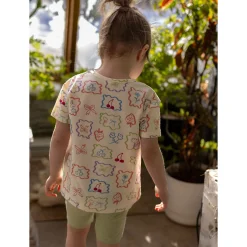 Sage Solid Biker Short 2-8y