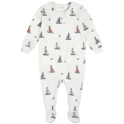 Sailboat Pajamas 0-12m
