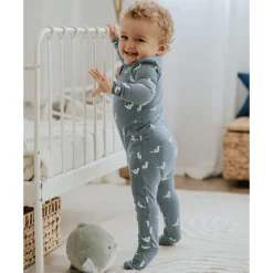 Sailboat Seagull Pajamas 0-12m