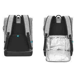 Sancy Backpack Diaper Bag - Gray