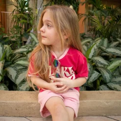 Scallop-hem Sweat Shorts 2-10