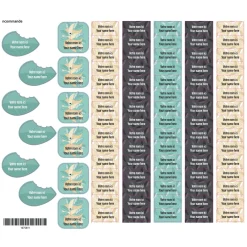 School Name Label - Sloth