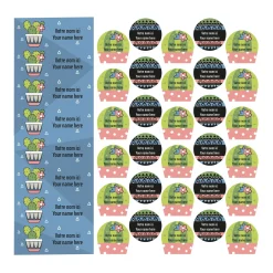 School Name Labels - Cactus