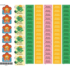 School Name Labels - Retro