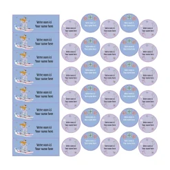 School Name Labels - Skate