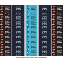 School Name Labels - Space