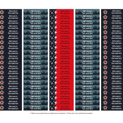 School Name Labels - Superheros