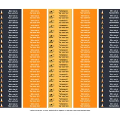 School Name Labels - Trucks