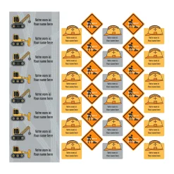 School Name Labels - Trucks