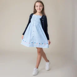 Sea Vichy Dress 2-12