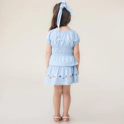 Sea Vichy Skort 2-12