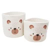 Set of 2 Baskets Teddy Bear