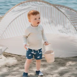 Sharks 2 Piece Long Sleeve Swimsuit 6-24m