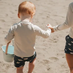 Sharks 2 Piece Long Sleeve Swimsuit 6-24m