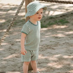 Sharks Striped Hat 0-24m