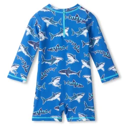 Sharks Swimsuit 3-24m
