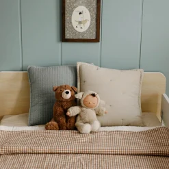 Sherpa And Muslin Blanket