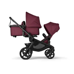 Sibling Seat Kangaroo Black/Cherry