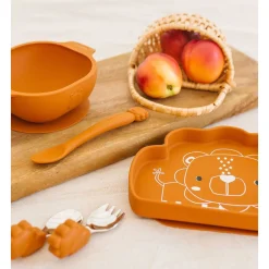 Silicon Snack Plate - Lion