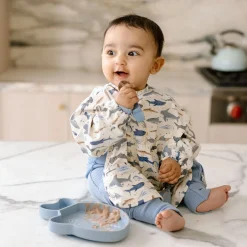 Silicon Snack Plate - Sharks