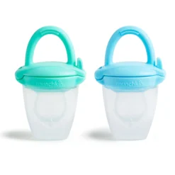 Silicone Baby Food Feeder - Blue
