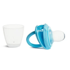 Silicone Baby Food Feeder - Blue
