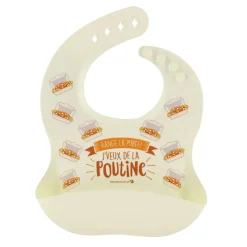 Silicone Bib - Poutine