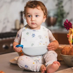 Silicone Bib - Tiny Mathletes