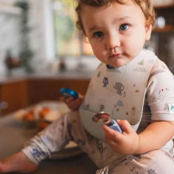 Silicone Bib - Tiny Mathletes