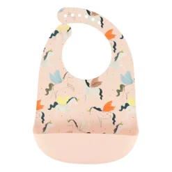 Silicone Bib Printed-Unicorn