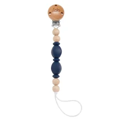 Silicone Pacifier Clip - Navy