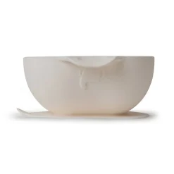 Silicone Snack Bowl - Cream