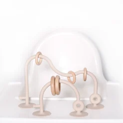 Silicone Suction Teething Toy - Ivory