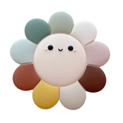 Silicone Teether - Daisy Multi