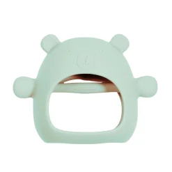 Silicone Teething Mitt - Sage Bear