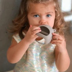 Silicone Teething Mitt - Sage Bear