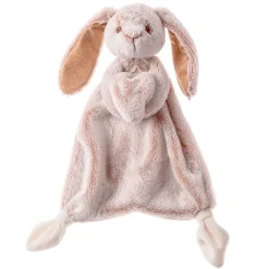Silky Bunny Lovey Blanket - Tan