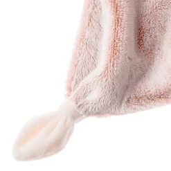 Silky Bunny Lovey Blanket - Tan