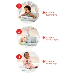 Silver Lining Cloud Activity Gym - Grey