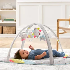 Silver Lining Cloud Activity Gym - Grey