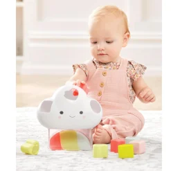 Silver Lining Cloud Feelings Shape Sorter Baby Toy